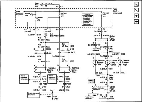 2000 gmc sonoma ke light wiring diagram 